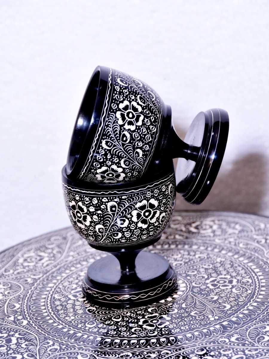 Naqshi shahi glass / pair