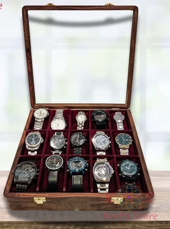 15 pieces watch box