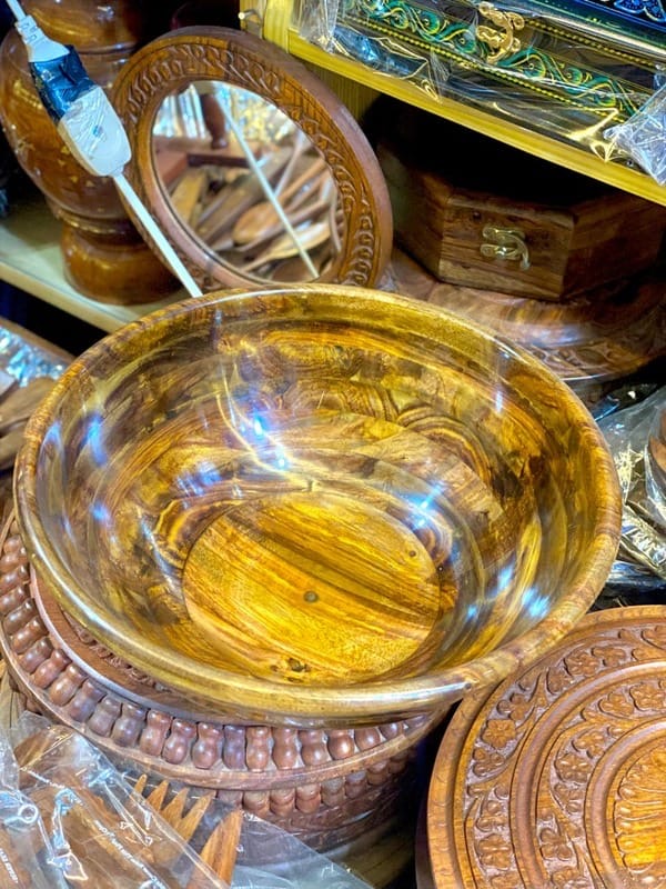 Wooden bowl